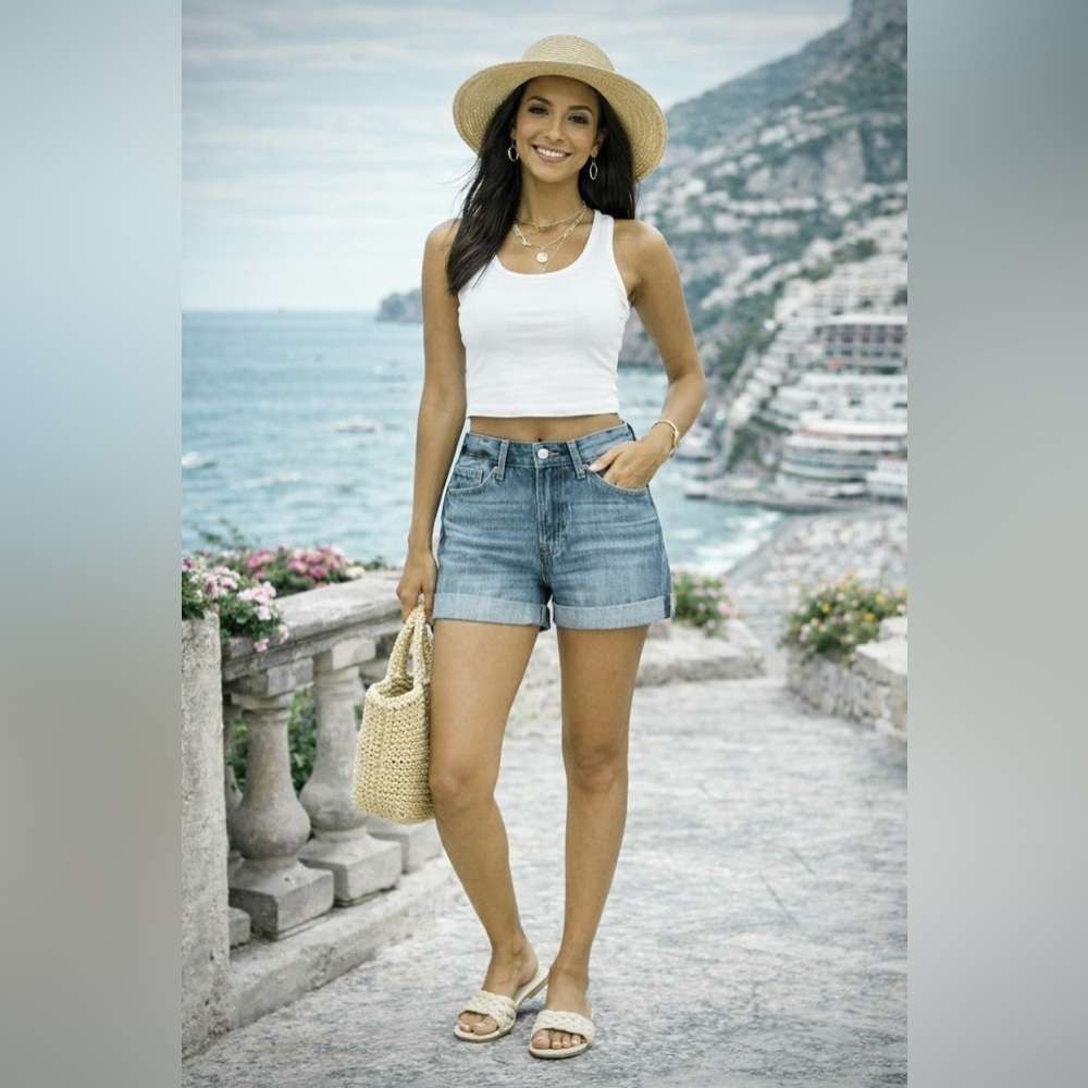 LUCKY BRAND Boyfriend Shorts
